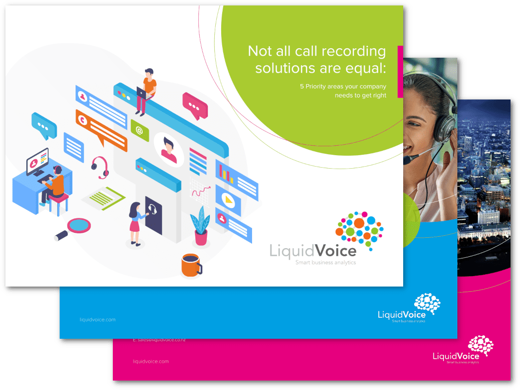 Not all call recording solutions are equal - Liquid Voice eBook